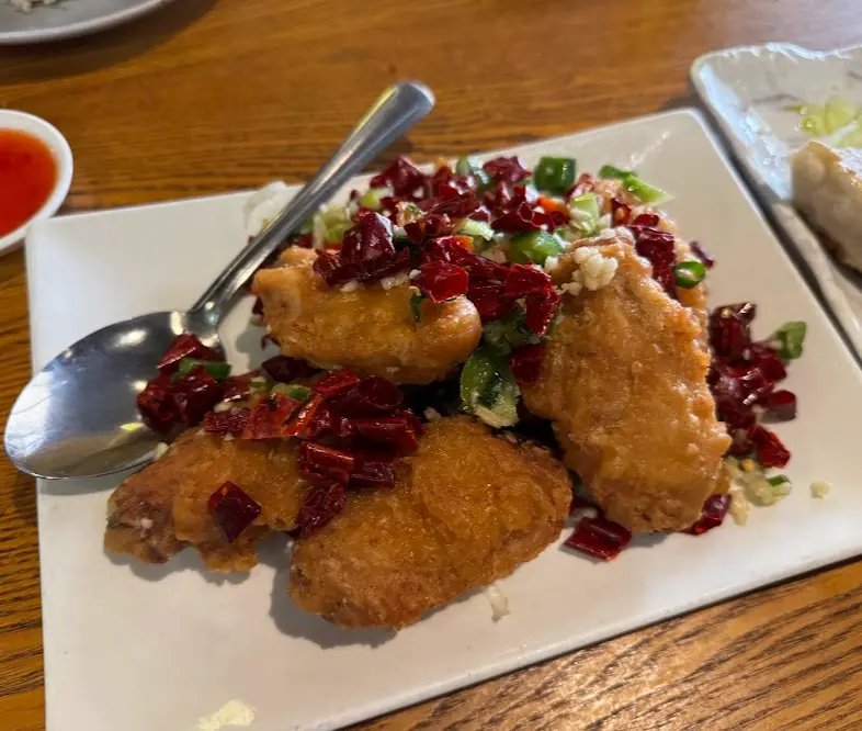 Freshly prepared dim sum