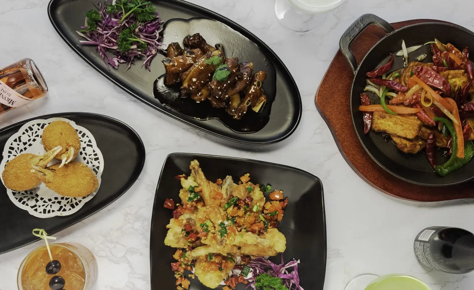 Chef special dim sum platter at Osmanthus